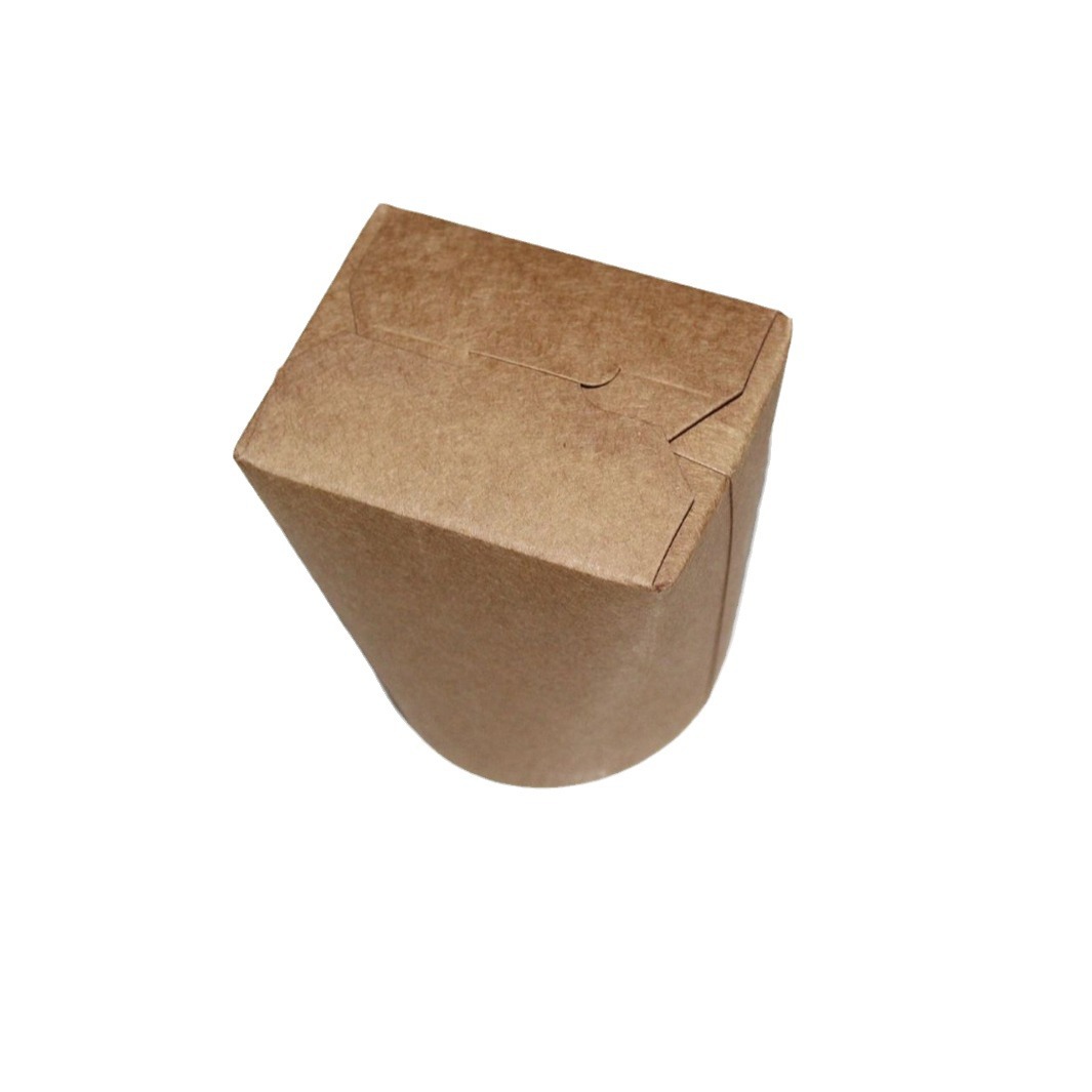 Cuenco para fideos de fondo redondo de cartón blanco, caja de embalaje desechable para llevar, cubo para fideos con logotipo personalizable, venta directa de fábrica image 7