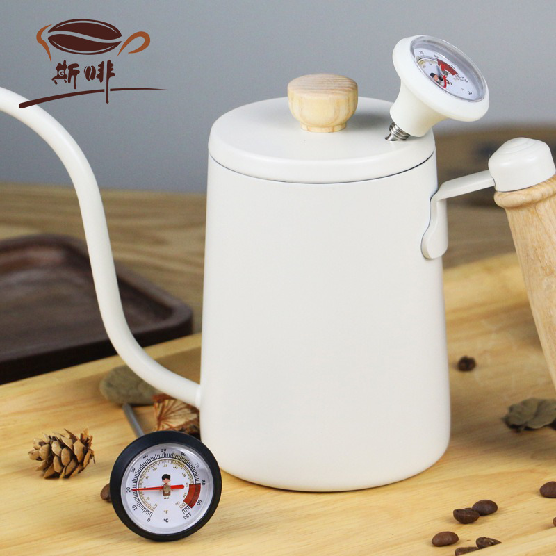 Escala de dial termómetro de acero inoxidable temperatura mecánica sin mercurio sonda termómetro de agua aguja de café termómetro de agua image 3