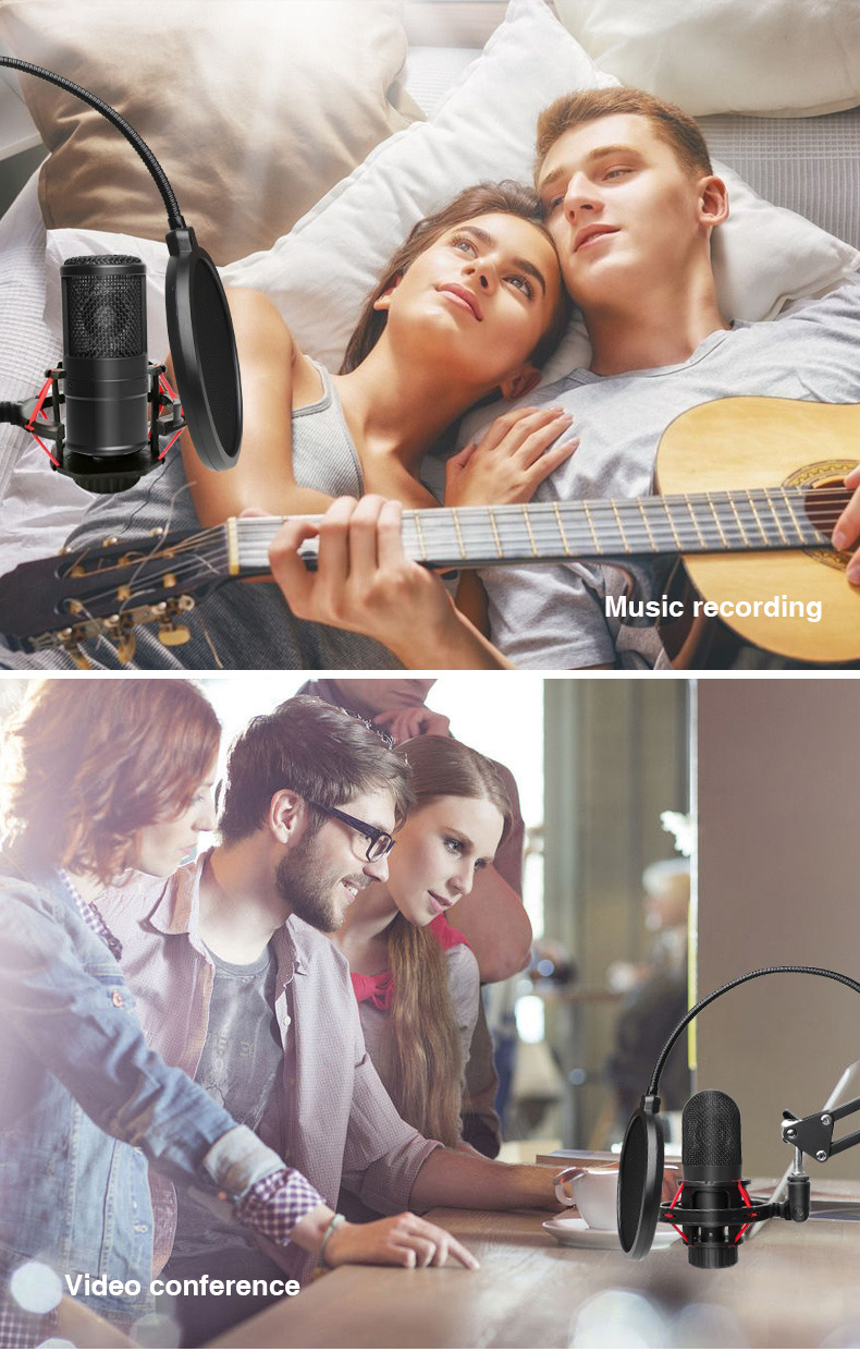 BM800 condenser microphone mixer sound card live broadcast set 16 详情页_06