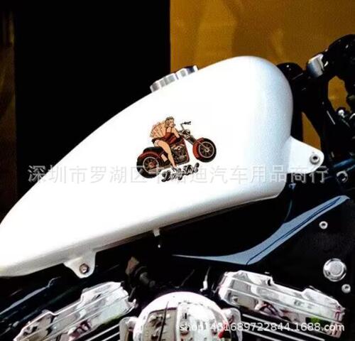 Harley Davidson Retro Helmet Sticker Motorcycle American Eagle Sticker Personality Creative Scratch Sticker