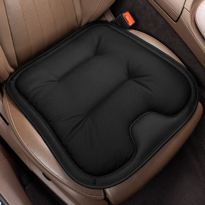 Seat cushion, seat cover cushion, backrest, rear row three-seater - front-row-single-piece-classic-blackbreathable-nappa-leather