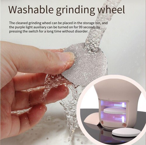 Multifunctional electric foot grinder to remove dead skin and calluses Electric pedicure machine to remove dead skin and calluses