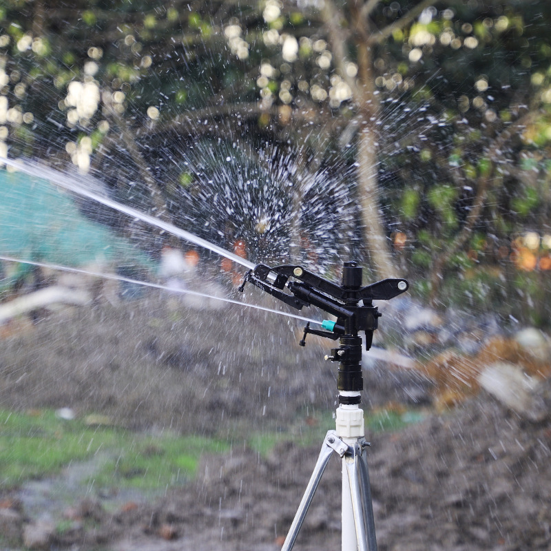 Una pulgada rociador de césped de brazo oscilante equipo de riego jardín instalación de jardín agrícola sin impuestos