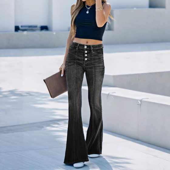 Cross-Border Amazon Jeans Women's Fashion Trend New Stretch Slim Slimming Jeans