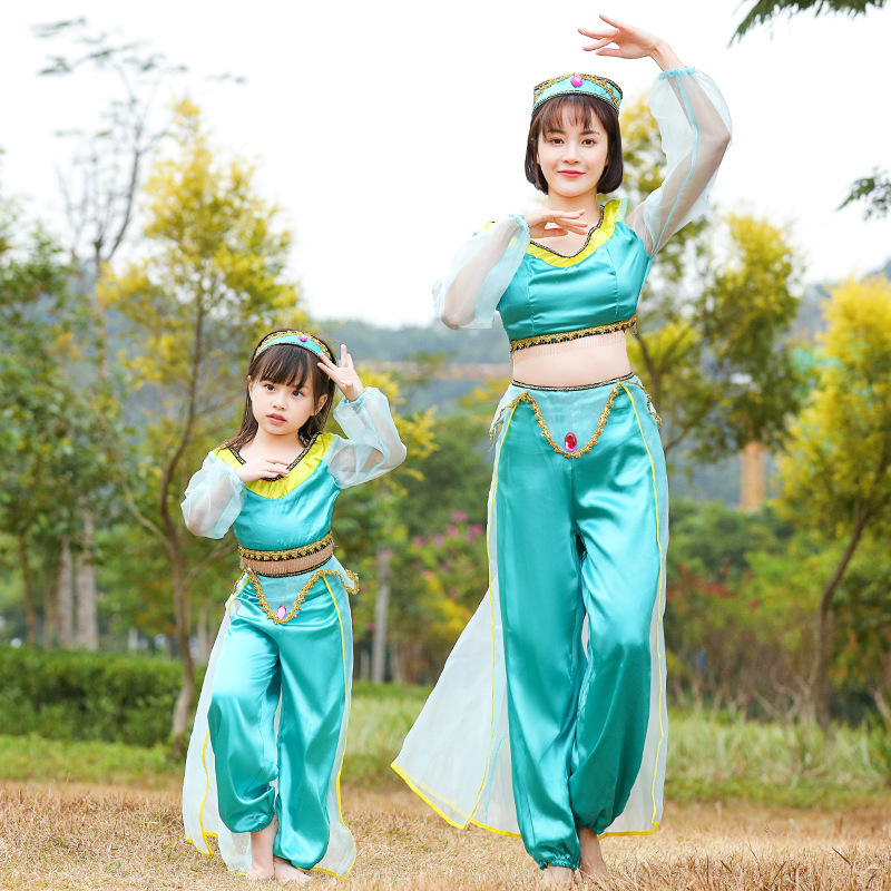 日本乐天万圣节货源茉莉公主cosplay舞台演出服印度舞娘表演服装