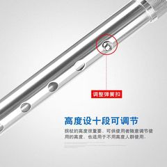 Wholesale dropshipping aluminum alloy elbow crutch arm-style crutch for fractures, folding rehabilitation underarm crutch, lightweight walker