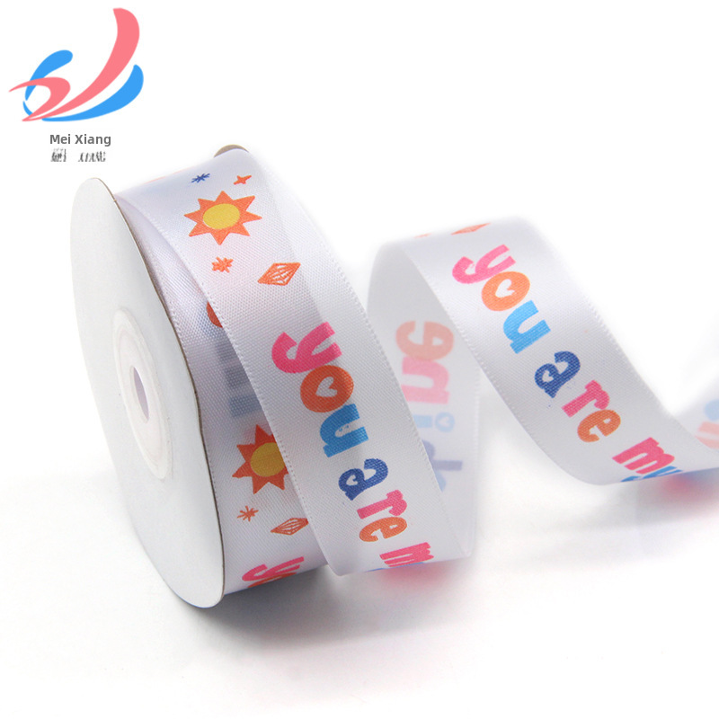 생일 케이크 리본 6 월 1 일 어린이 날 장식 스트랩 어린 시절 선물 선물 상자 리본 꽃 번들 리본 짠