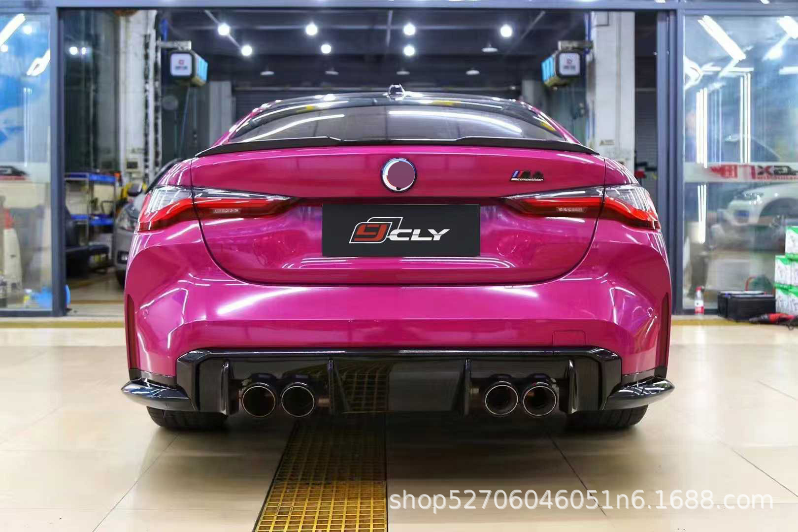 Suitable for Bmw 4 Series G22/G23 Upgrade M4 Front Bumper Grille Side Skirt Hood Fender Lip Rear Diffuser Surround