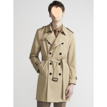 2025秋季新款男士风衣中长款含棉修身战壕外套时尚休闲潮流风雨