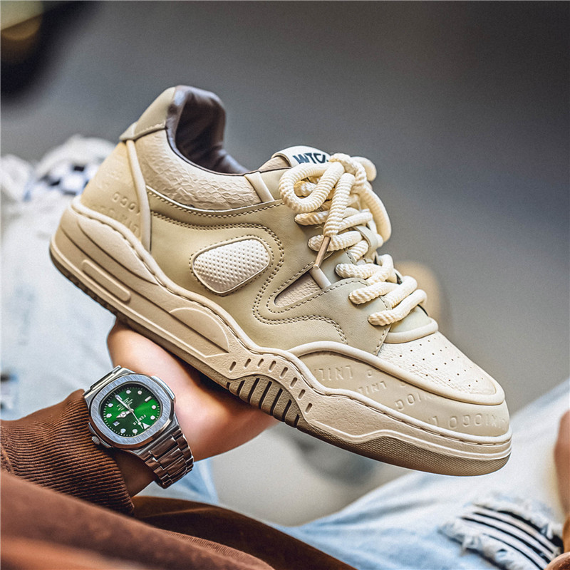 2025 verano nuevos zapatos de skate casuales de estudiantes de moda coreana cuatro estaciones zapatos deportivos de hombre zapatos de trabajo de bajo nivel para hombre