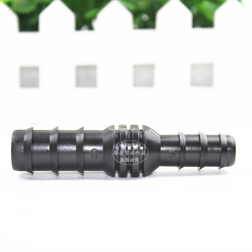 Nuevo material 20PE tubo a 16PE tubo directo micro-royección goteo tubo PE tubería conector de tubería de reducción de diámetro accesorio de púas directas