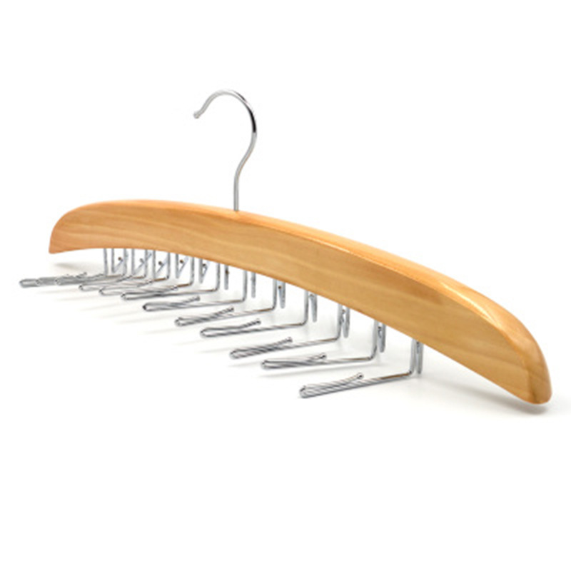 Percha multifuncional cinturón profesional colgante cinturón corbata colgante bolsa percha de madera maciza pequeño objeto almacenamiento artefacto