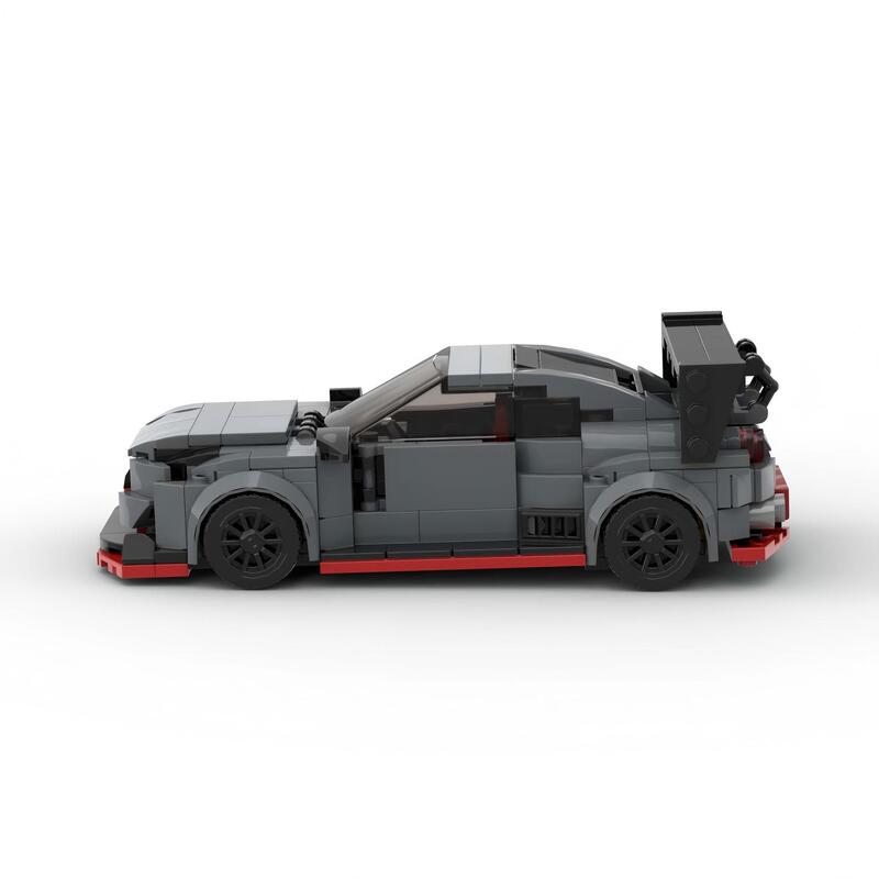 Compatible with LEGO creative MOC-63126 Nissan GTR toy car puzzle diy assembled model