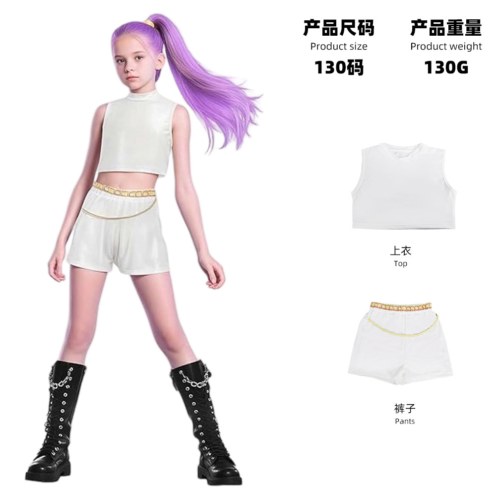 Платиновый сценический костюм E