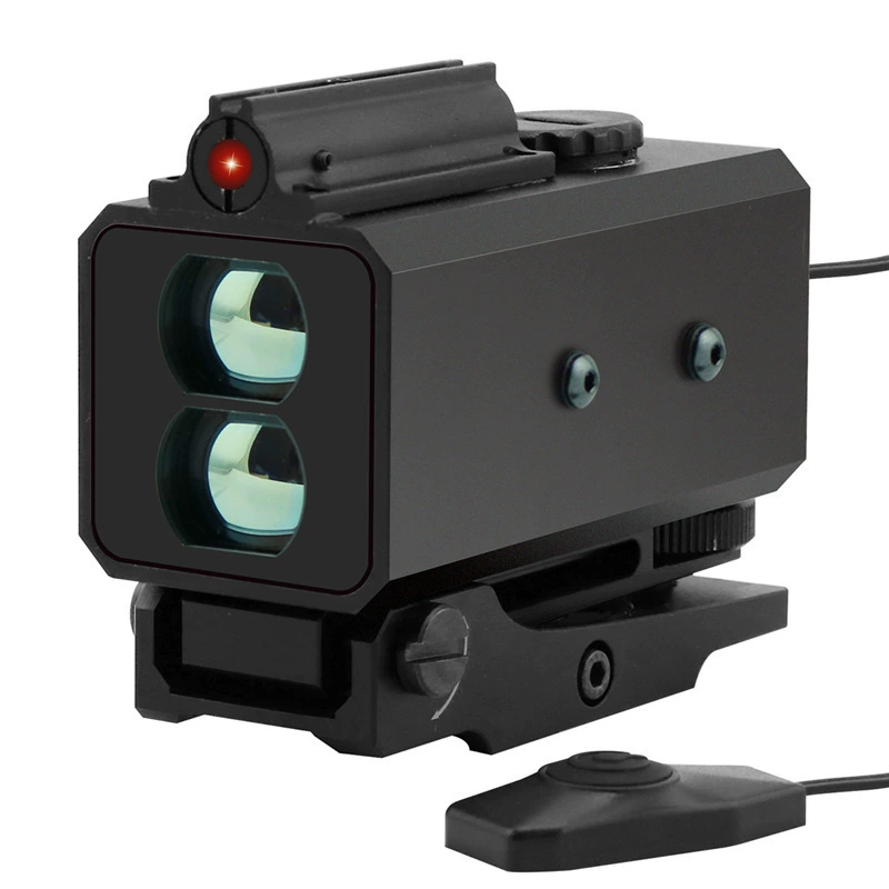 Лазерный уличный лазерный дальномер LE-032 мини часовой диапазон 1200m регулируемая подвесная цифровая линейка