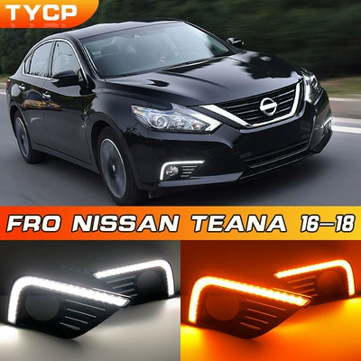 16-18 Nissan Teana modelləri üçün gündüz hərəkət işıqları