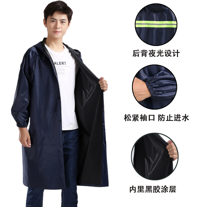 Trajes impermeables de venta en caliente transfronterizos para una sola persona todo el cuerpo grueso antitormentación para llevar para jinetes impermeables especiales image 8