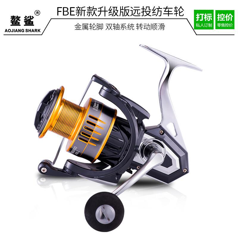 猎渔王鳌鲨渔具海钓轮FBE纺车轮金属渔轮鱼线轮渔线轮鱼轮海竿轮|ru