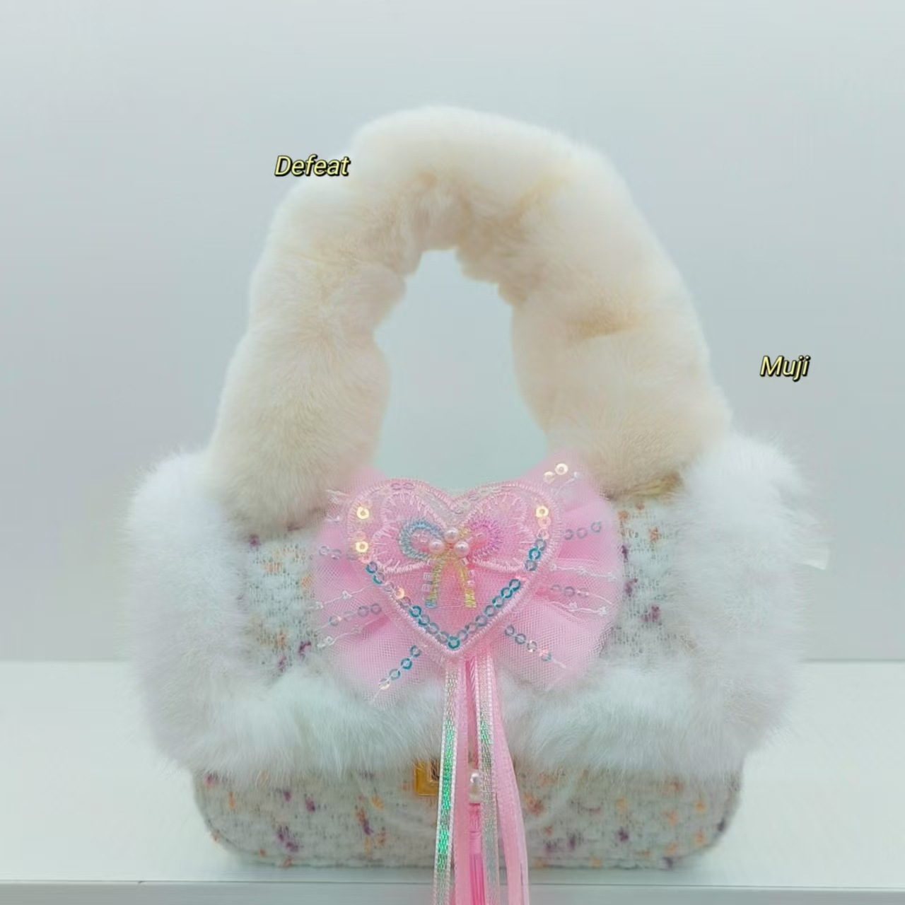 Bolsos de peluche de estilo nacional, bolsos de hombro para niños de moda extranjera, bolsos pequeños, bolsos de accesorios, bolsos de cambio