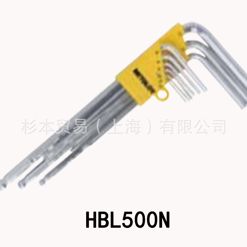 MITOLOY水户工机  通用型  L型NEO长型球形空心扳手  HBL500N