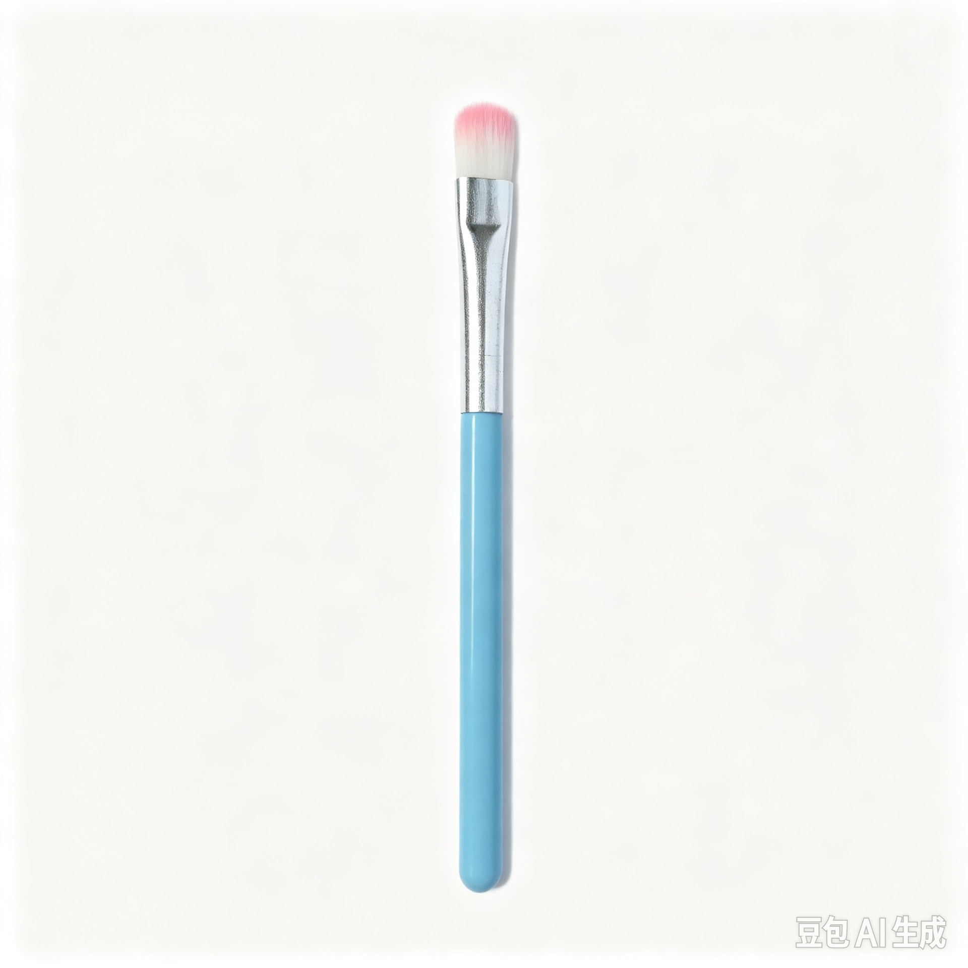 Pincel Individual para Sombra de Ojos de Fibra Artificial y Plástico Portátil