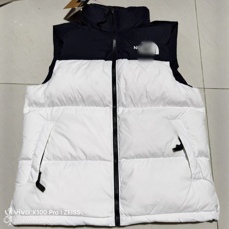 2025 Autumn and Winter New Style Beijia High-Quality down Embroidered Stand-Up Collar Men's Vest Warm and Comfortable Jacket for Youth 2025 Autumn and Winter New Style Beijia High-Quality down Embroidered Stand-Up Collar Men's Vest Warm and Comfortable Jacket for Youth