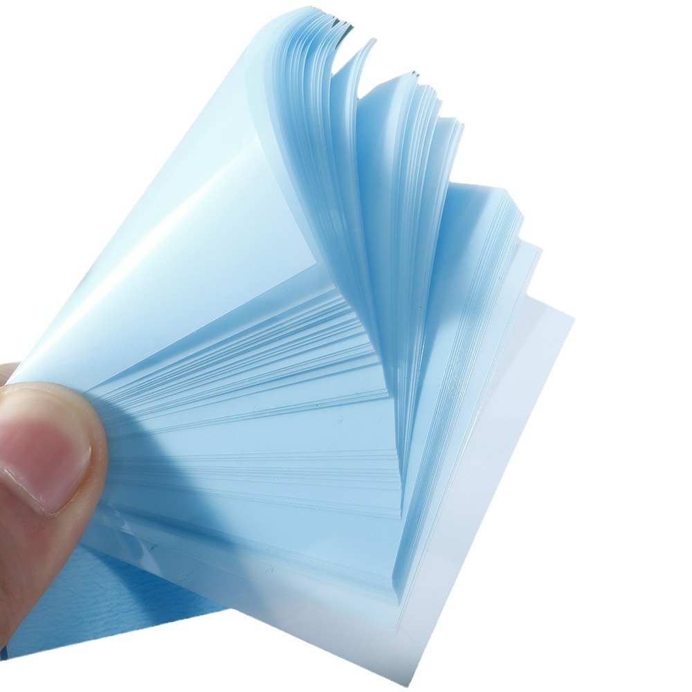 PET transparente pegatinas pastillas