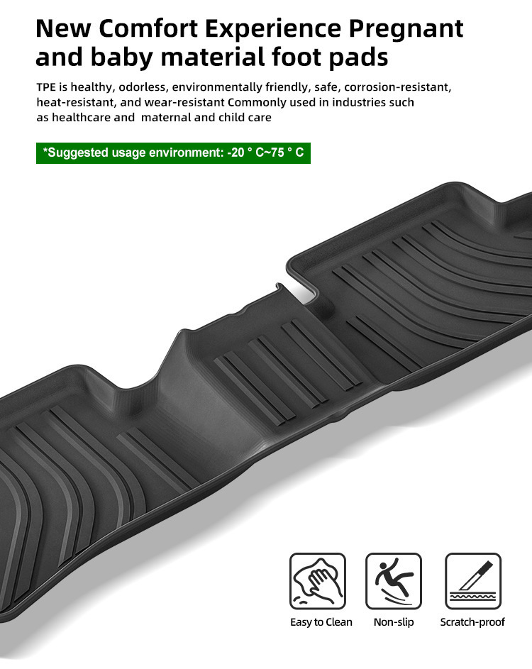 Suitable for 19-25 Toyota Corolla 210 Series Car Floor Mats, Special Car-Specific Fully Environmentally Friendly Tpe Floor Mats