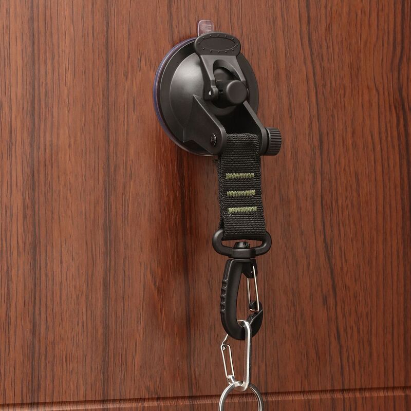 Ise Mount Reusable and Detachable Suction Cup Hooks for Kitchen and Bathroom Wall Hanging Items, Household Hanging Hooks