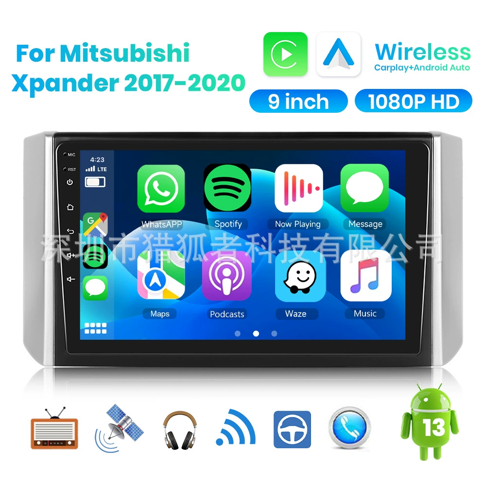 Подходит для Mitsubishi 9-дюймовый Xpander17-20 центральный экран навигация carplay заднего вида изображение интегрировано