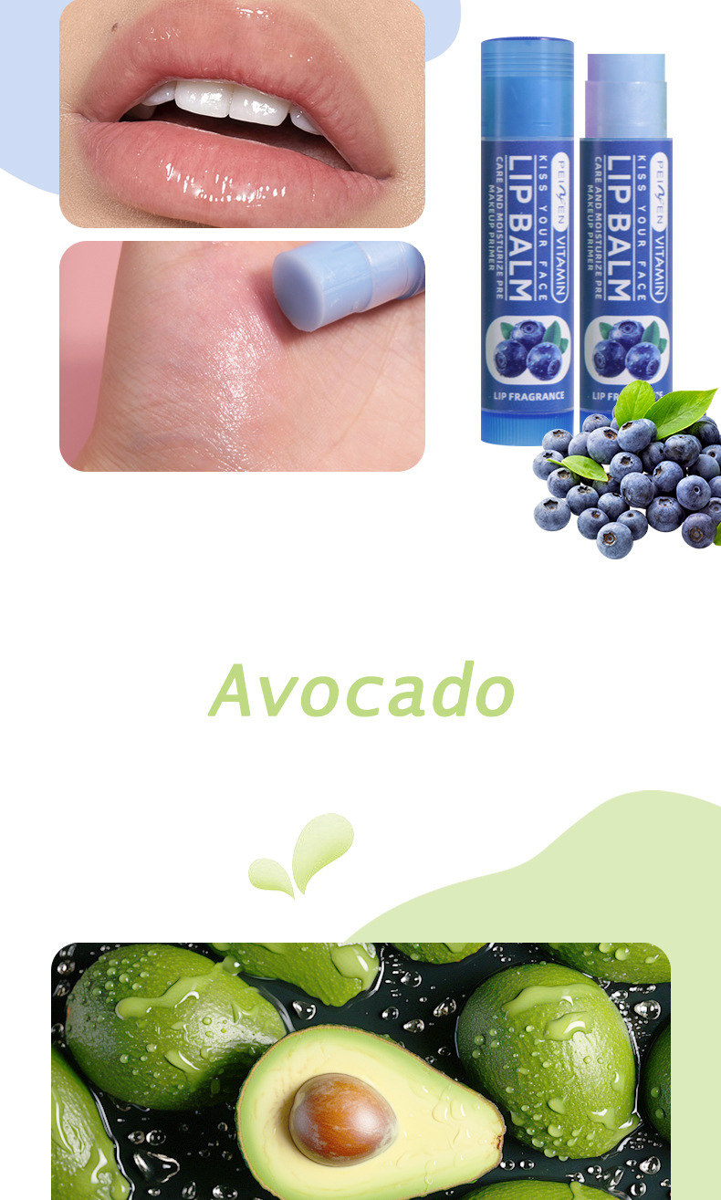 Fruit Scented Moisturising Lip Balm Set For Soft Hydrated Lips_voghion.com