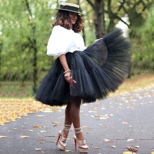 �W���Lȹ�ξW�������[����ȹ����ȹtulle skirt����ȹS-5XL��a