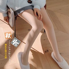 丝袜女秋冬裸感自然肤色双层光腿神器丝袜加绒加厚瘦腿肉色打底裤