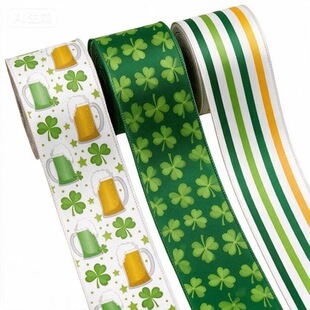 �}������˹����˿����F�z߅�z��St. Patrick's Day Wired Ribbon