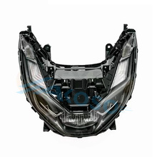 适用五羊本田 PCX160前大灯总成 LED灯新大洲本田摩托车改装配件