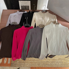 bh6196秋季女士经典款户外运动休闲L家S腰拼接设计感瑜伽服外套