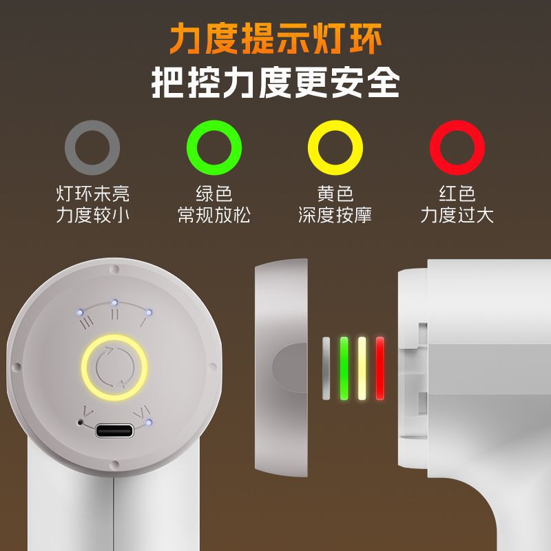 ピクサー筋膜銃ミニ充電タイプ筋肉マッサージ器銃電動首経膜銃振動マッサージプレゼント|undefined