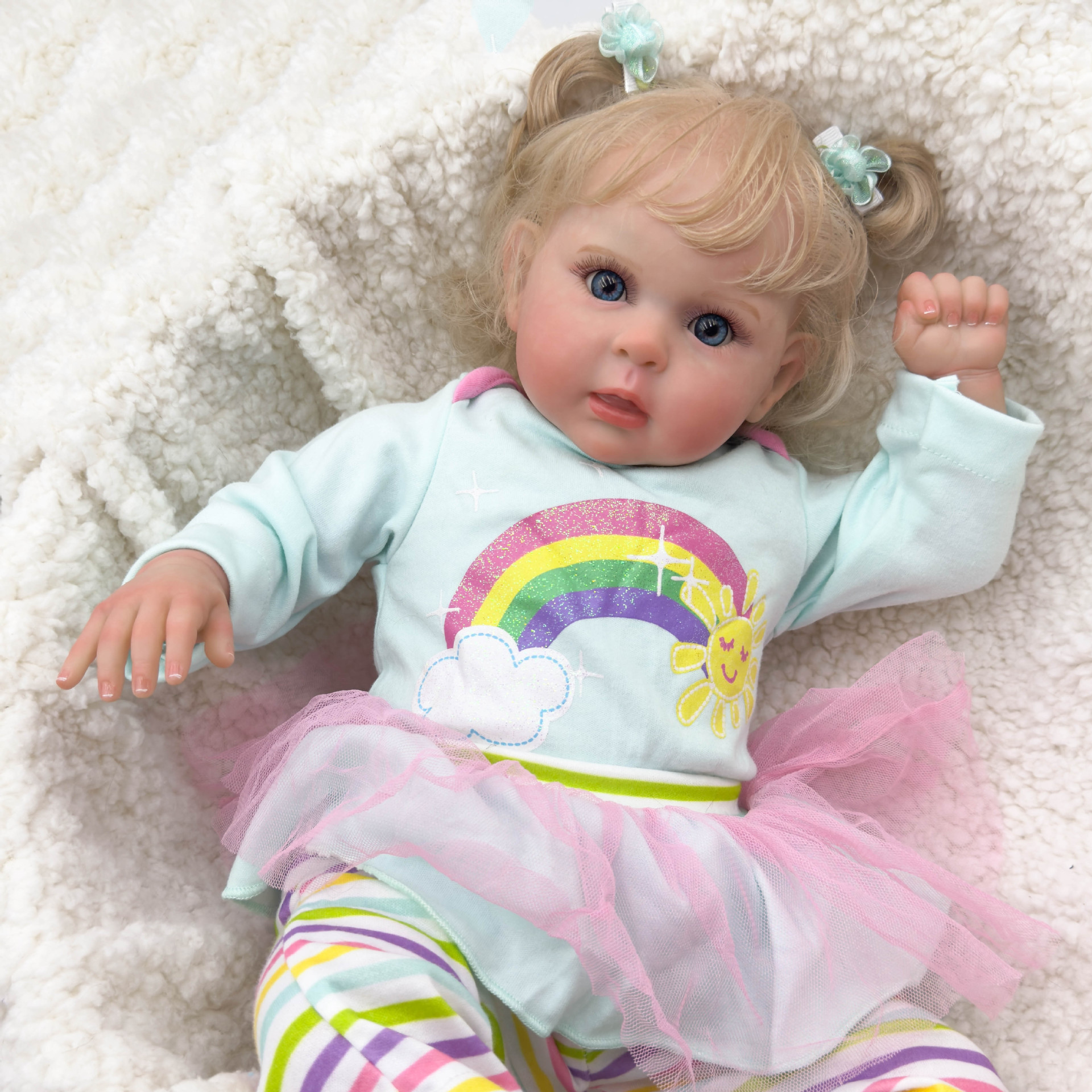 Muñeca Bebé de Simulación 19 Pulgadas de Esmalte para Niños