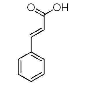 肉桂酸 ;桂皮酸,苯丙烯酸,亚苄基乙酸,桂酸, Cas号: 140-10-3