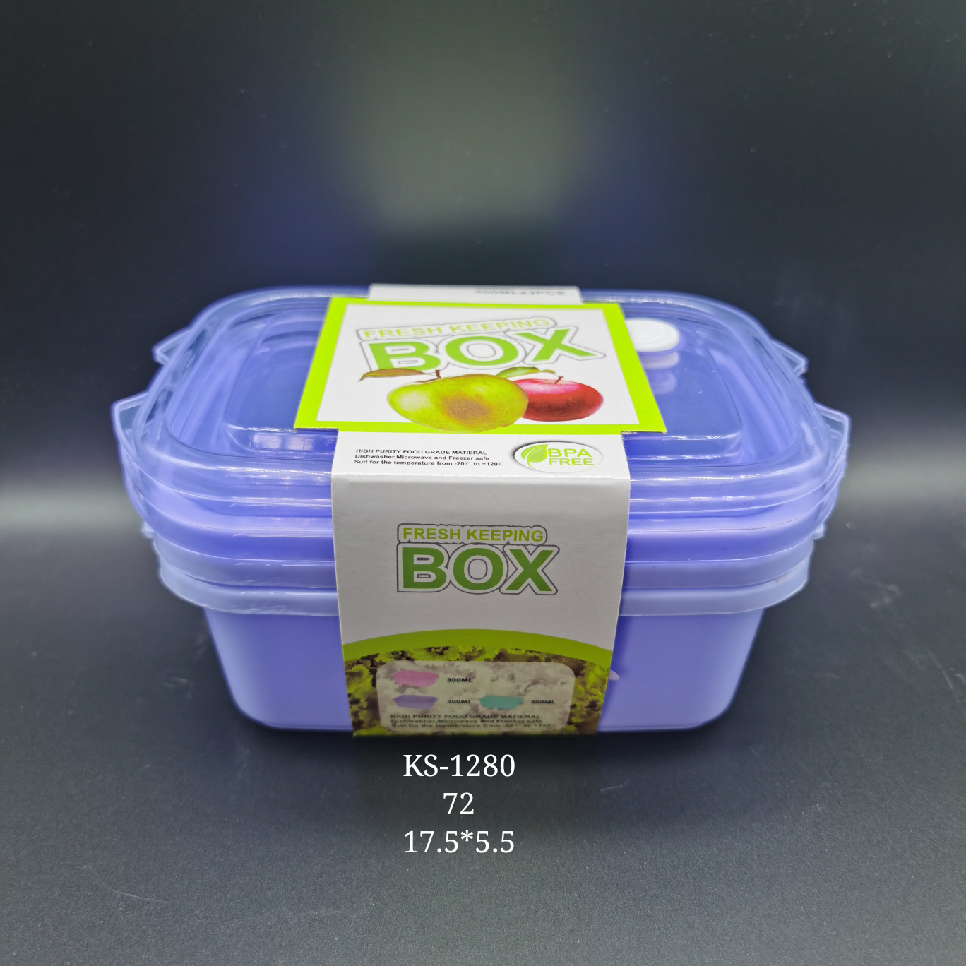 Small PP material crisper box 3 packages...