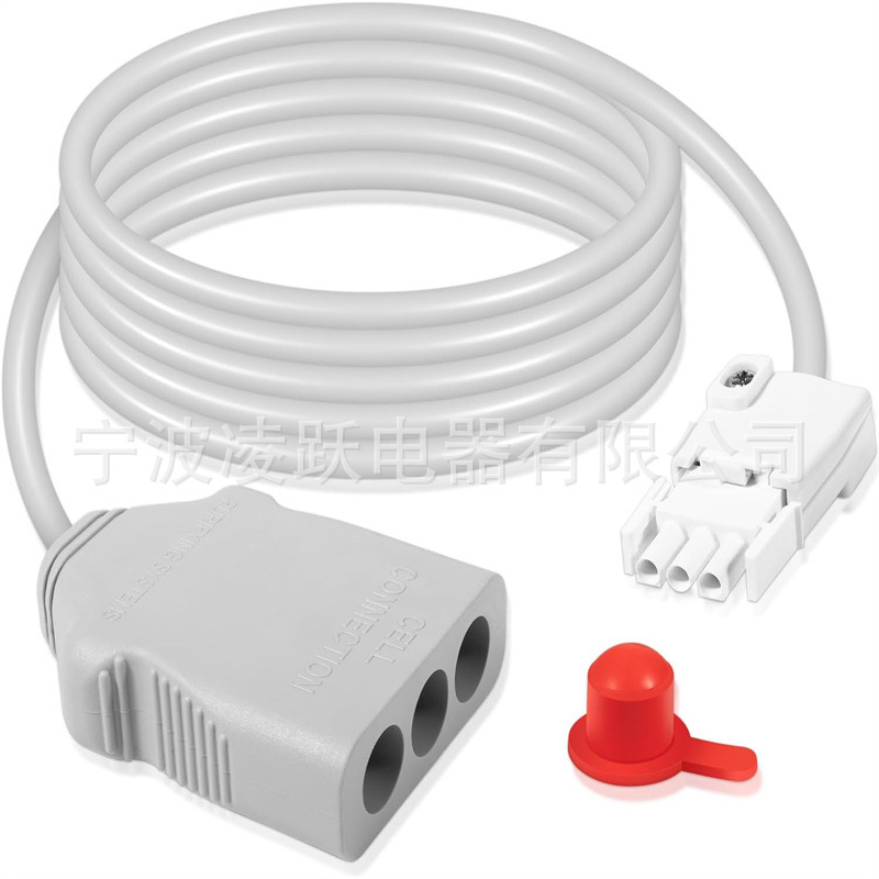 Bangbo 952 Battery Cable W-Type 3-Pin Connector, Suitable for Aquacal Autopilot Digital