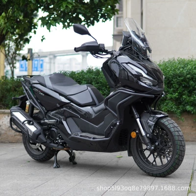 Rear Guard Bumper Exhaust Bumper | Motorcycle bumper - black-reinforced-front-bumper-rear-bumper-exhaust-bumper