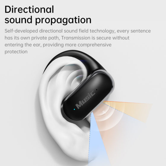 Cross-Border New Product Private Model Ows Ear-Mounted Lightweight and Compact Bluetooth Headset with Long-Lasting Battery Life, Noise Reduction and High-Looking Headset
