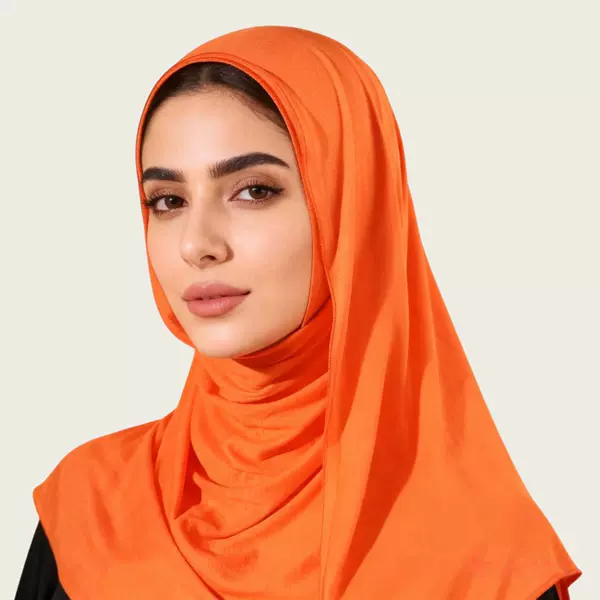 High-End Cross-Border Best-Selling Silk-Gloss Cotton Solid Color Headscarf for Women, Popular in Southeast Asia, Versatile Scarf, Plain Long Scarf