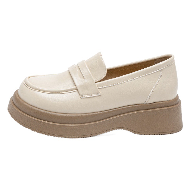 Mocasines Augusden para Mujer, Primavera 2026, Nuevos Zapatos Mary Jane JK de Moda, Estilo Retro, Zapatos de Cuero Británicos