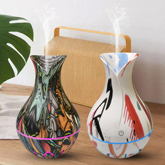 Creative USB Heavy Fog Droplet Wood Grain Humidifier Aromatherapy Machine Manufacturer Supply Custom LOGO Gift For Giving