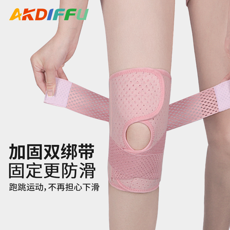Rodilleras deportivas transpirables al aire libre ajustables para hombres y mujeres transfronterizos al por mayor cubierta de rodilleras japonesas de menisco