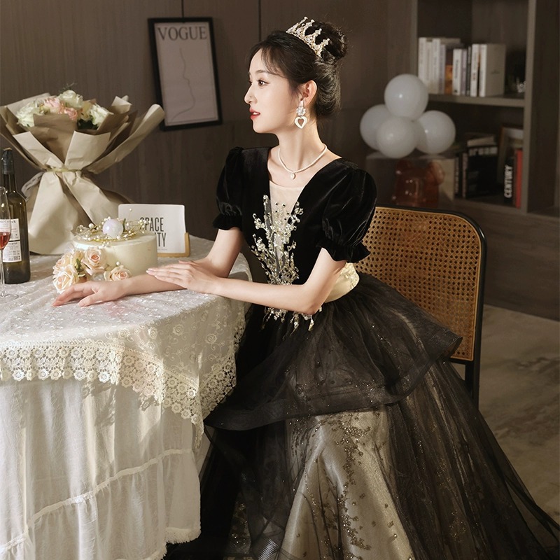 D9053 1440K VÁY ĐẦM LIỀN THÂN DÁNG DÀI NỮ SUZOPU MÙA XUÂN THU ĐÔNG THỜI TRANG NỮ G04 SẢN PHẨM MỚI