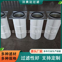 方盘除尘滤芯3266聚酯纤维法兰吊装快拆式覆膜粉尘滤筒可定制