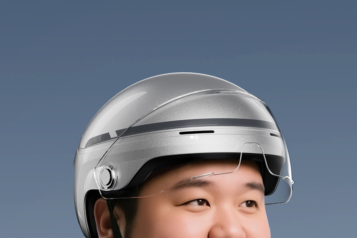 Two Little Bees 3C Certified Helmet Electric Motorcycle Men and Women Large Size Half Helmet All Year Round Safety Helmet Large Head Circumference